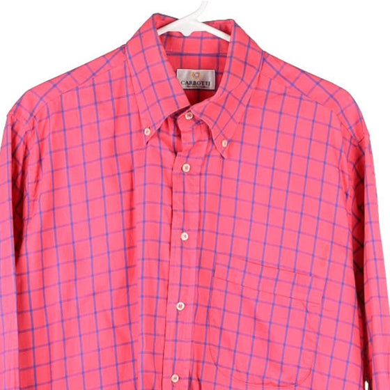 Vintage pink Carbotti Shirt - mens x-large