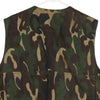 Vintage camo Landing Gilet - mens x-large