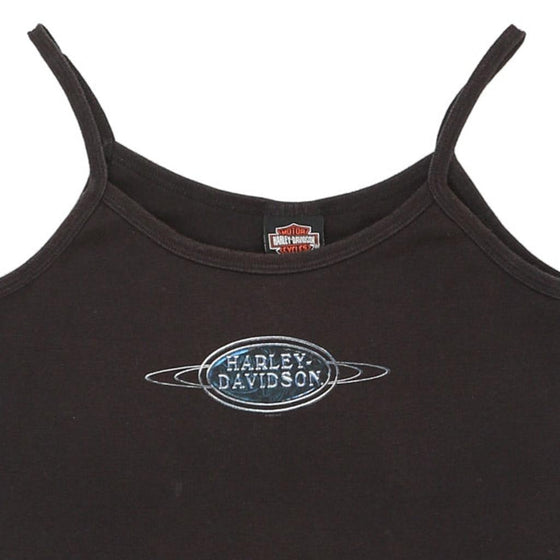 Vintage black Myrtle Beach Harley Davidson Top - womens x-large