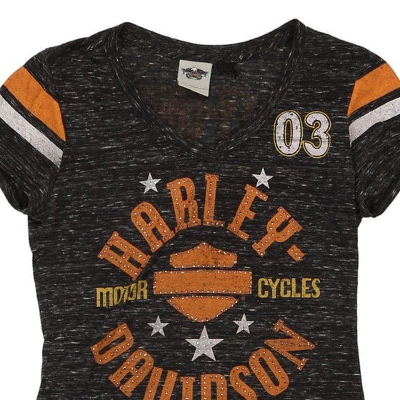 Vintage grey Harley Davidson T-Shirt - womens x-large