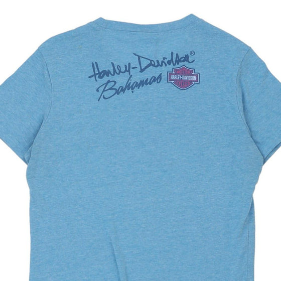 Vintage blue Bahamas Harley Davidson T-Shirt - womens large