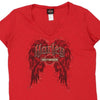 Vintage red Missouri Harley Davidson T-Shirt - womens large