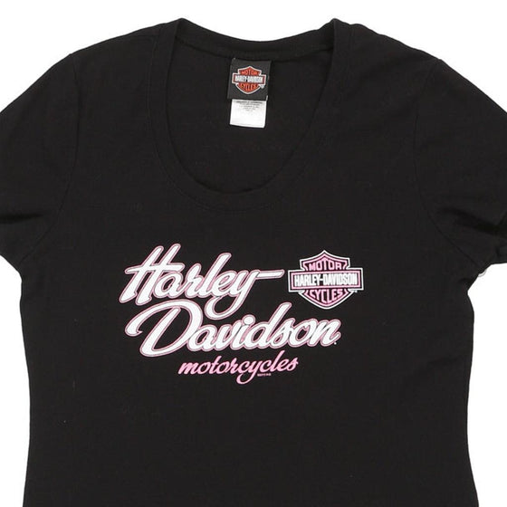 Vintage black Mechanicsburg PA Harley Davidson T-Shirt - womens x-large