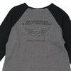 Vintage grey Cody Wyoming Harley Davidson Long Sleeve T-Shirt - womens x-large