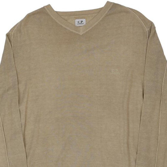 Vintage beige C.P. Company Jumper - mens x-large