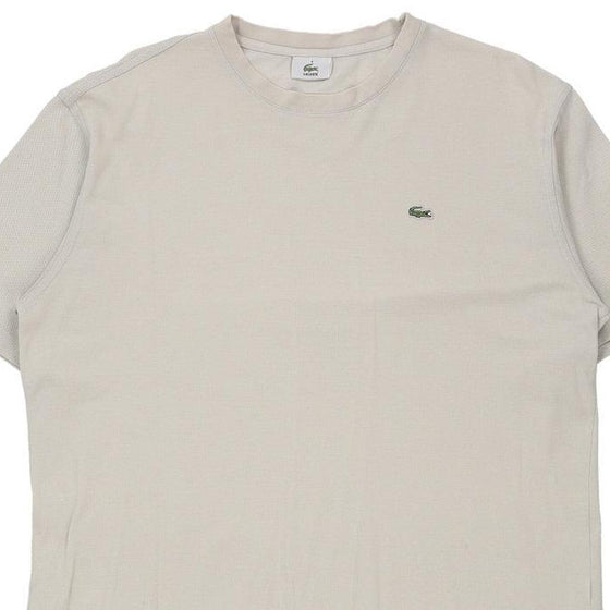 Vintage cream Lacoste T-Shirt - mens medium