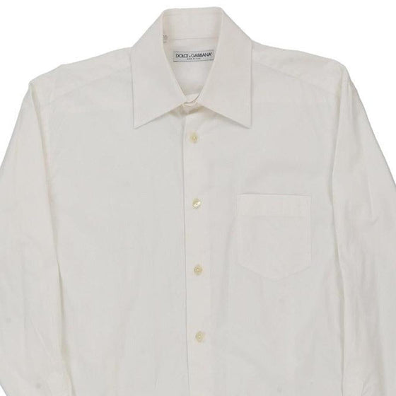 Vintage white Dolce & Gabbana Shirt - mens medium