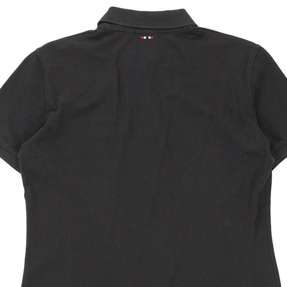 Vintage black Napapijri Polo Shirt - mens small