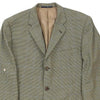 Vintage green Burberry London Blazer - mens large