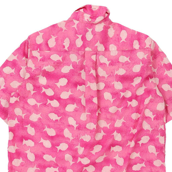 Vintage pink Age 11-12 Best Company Patterned Shirt - boys x-large