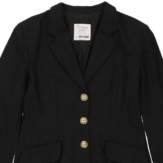 Cheap & Chic Moschino Blazer - XL Black Wool