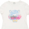 Kenzo Graphic T-Shirt - Small White Cotton