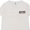 Moschino T-Shirt - Medium White Cotton