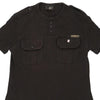 Just Cavalli T-Shirt - Small Brown Cotton