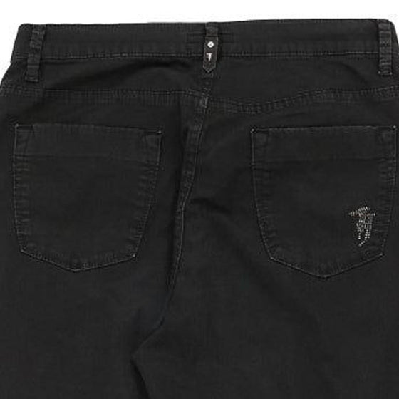 Trussardi Jeans - 30W UK 10 Black Cotton