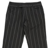 Dolce & Gabbana Pinstripe Trousers - 32W UK 12 Black Cotton