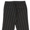 Dolce & Gabbana Pinstripe Trousers - 32W UK 12 Black Cotton