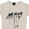 Just Cavalli Spellout T-Shirt - Large Beige Cotton