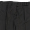 Richmond Trousers - 32W UK 10 Black Cotton Blend