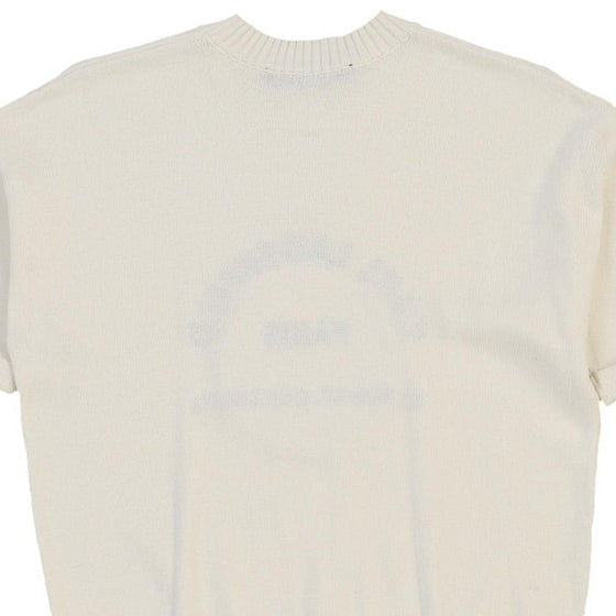 Karl Lagerfeld Spellout T-Shirt - XS White Cotton