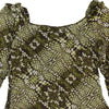 Just Cavalli Blouse - Small Green Cotton