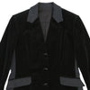 Roccobarocco Blazer - Medium Black Cotton Blend