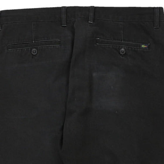 Vintage black Lacoste Trousers - mens 36" waist