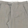 Vintage grey Yves Saint Laurent Trousers - mens 34" waist