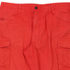 Vintage red Napapijri Cargo Shorts - mens 36" waist