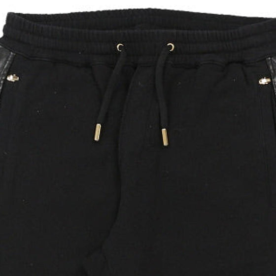 Cavalli Class Joggers - Medium Black Cotton Blend