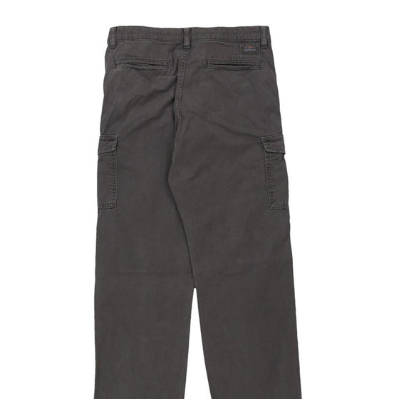 Age 14 Napapijri Cargo Trousers - 28W 29L Brown Cotton