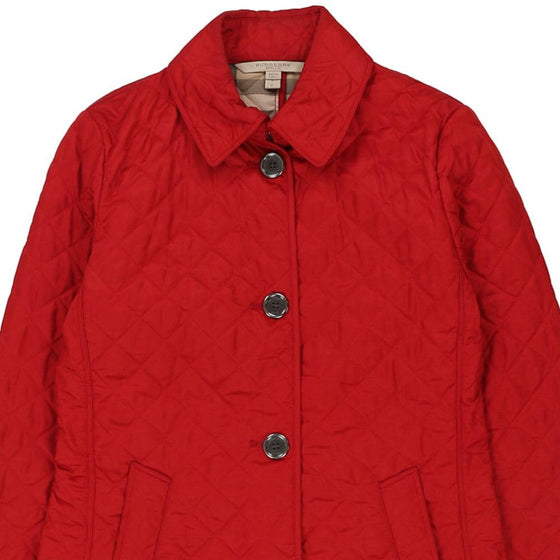 Vintage red Burberry Jacket - womens small