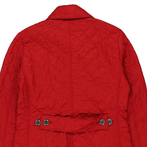 Vintage red Burberry Jacket - womens small