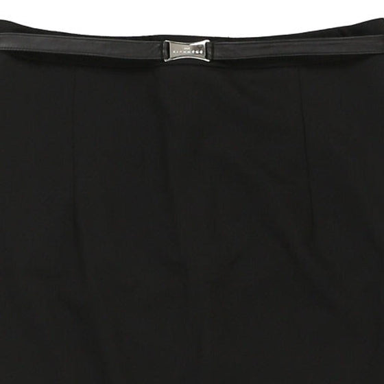 Richmond Midi Skirt - 30W UK 10 Black Virgin Wool