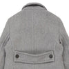 Prada Trench Coat - Large Grey Wool Blend