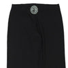 Versace Trousers - XL Navy Nylon Blend