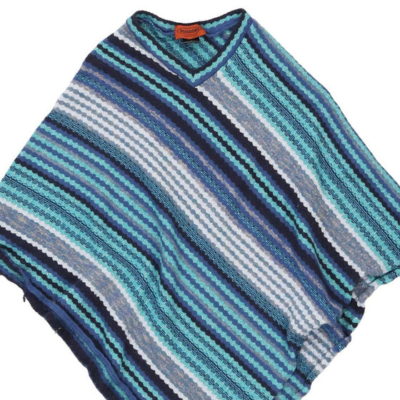 Missoni Striped Jumper - Medium Blue Wool Blend