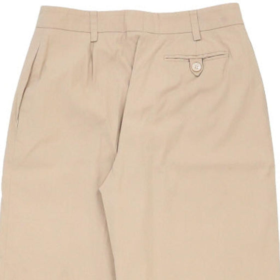 Prada Trousers - 28W UK 8 Beige Cotton