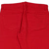 Miu Miu Trousers - 34W UK 14 Red Cotton