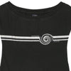 Armani Jeans Top - Medium Black Cotton