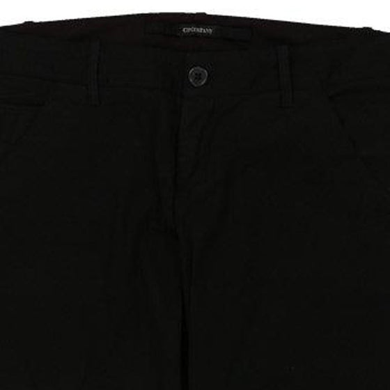 C.P. Company Trousers - 34W UK 12 Black Cotton