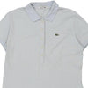 Lacoste Polo Shirt - Small Blue Cotton