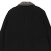 Dolce & Gabbana Trench Coat - XL Black Cashmere Blend