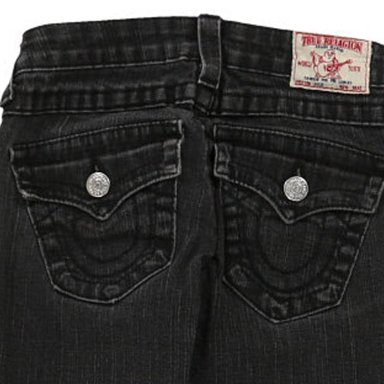 Vintage black Julie True Religion Jeans - womens 25" waist