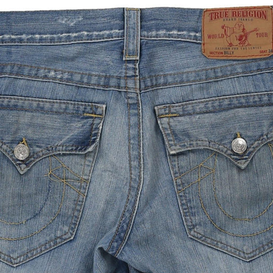 Vintage light wash True Religion Denim Shorts - mens 34" waist