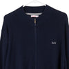 Vintage navy Sun68 Zip Up - mens xx-large