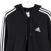 Vintage black Adidas Hoodie - mens large