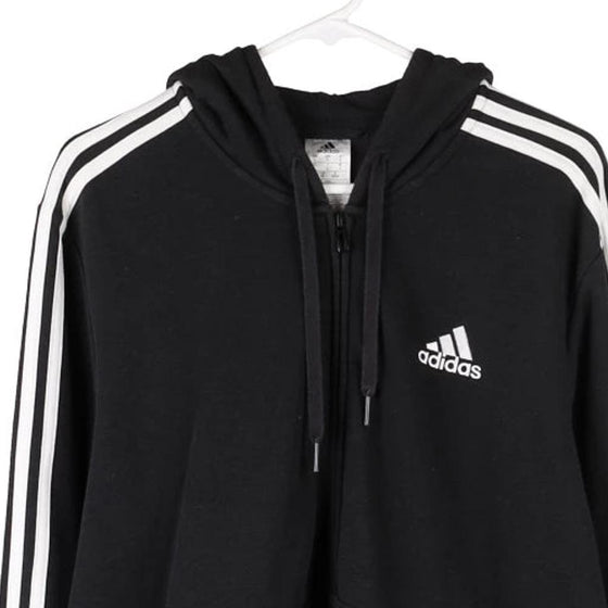 Vintage black Adidas Hoodie - mens large