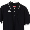 Vintage black Kappa Polo Shirt - mens large