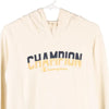 Vintage cream Champion Hoodie - mens large